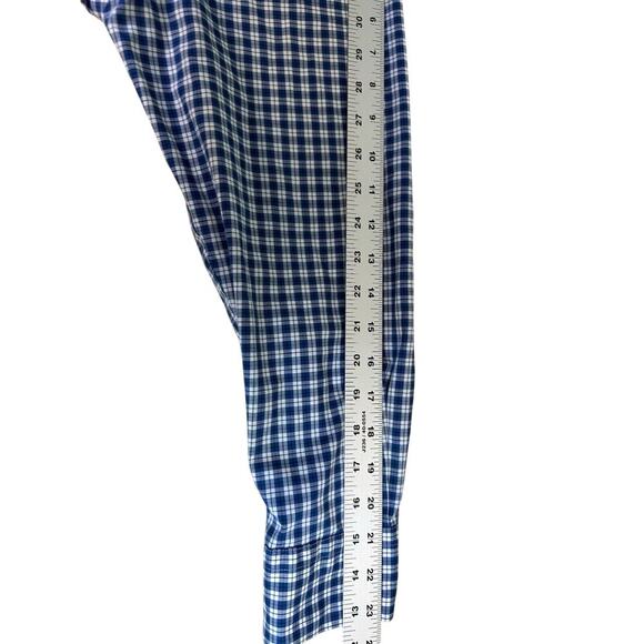 Lauren Ralph Lauren Black Label Button Up Shirt Mens 17 32/33 Slim Fit Non Iron - Picture 8 of 8